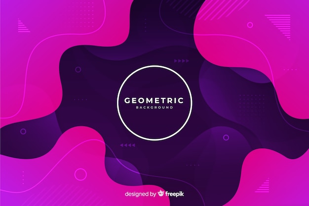 Achtergrond met geometrische kleurovergangen