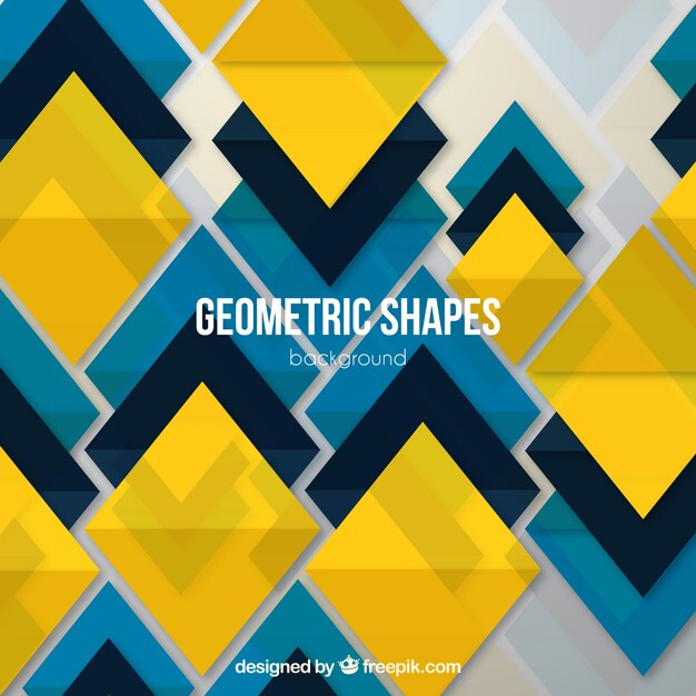 Achtergrond met geometrische vormen