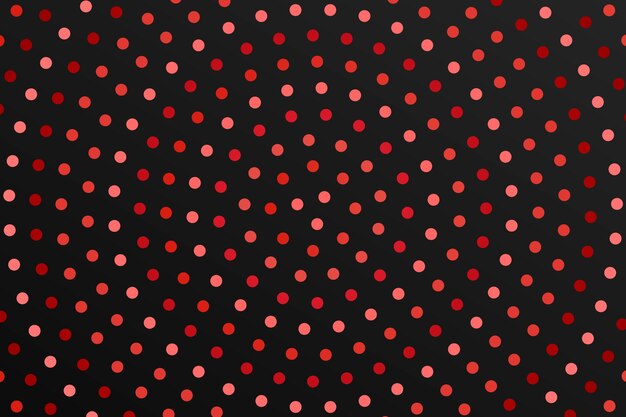 Achtergrond met kleurovergang rode polka dot