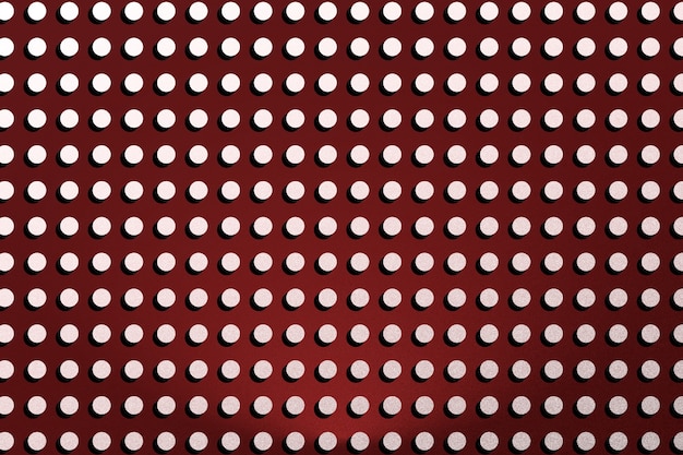 Gratis vector achtergrond met kleurovergang rode polka dot