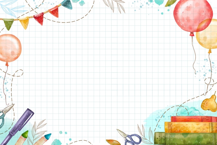 Gratis Vector achtergrond voor terug naar schoolseizoen