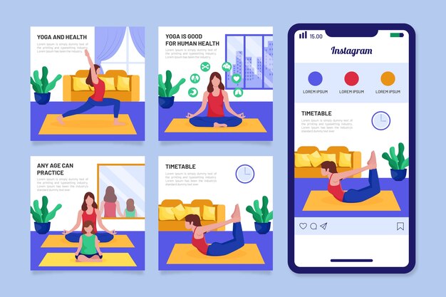 Actief zijn tips instagram concept