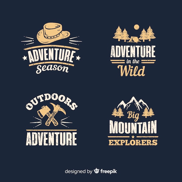 Adventure logo-collectie