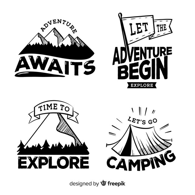 Adventure logo-collectie