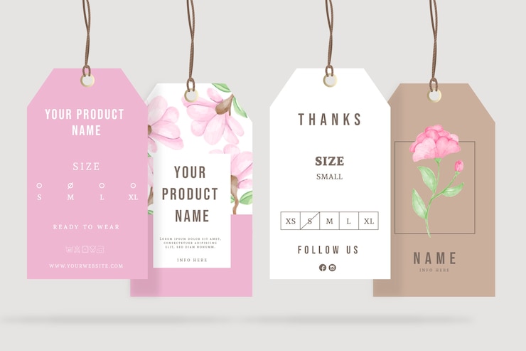 Gratis Vector advertentie-advertenties lente bloemenhangers