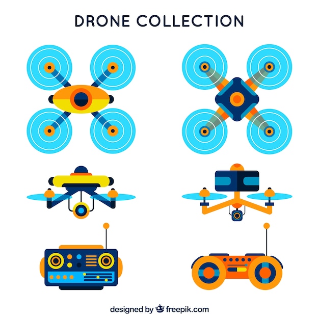 Afstandsbediening en drones collectie