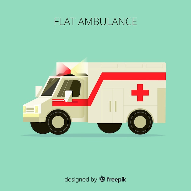 Gratis vector ambulance