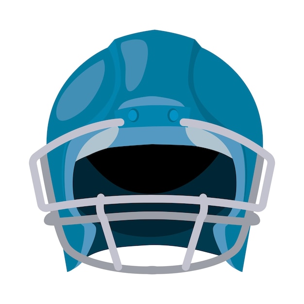 Gratis vector american football bescherming helm icoon geïsoleerd