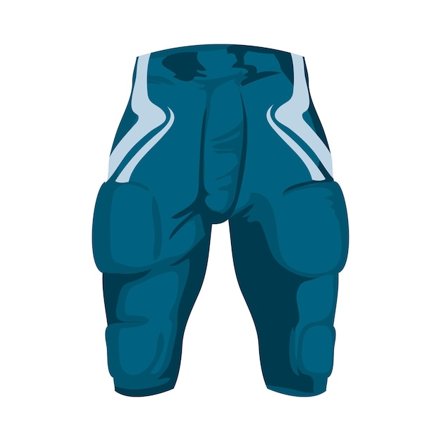 Gratis vector american football broek icoon geïsoleerd