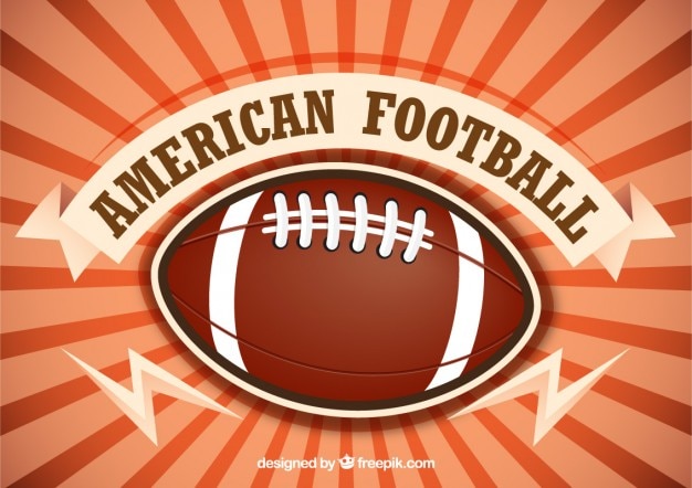 Gratis vector american football gratis vector