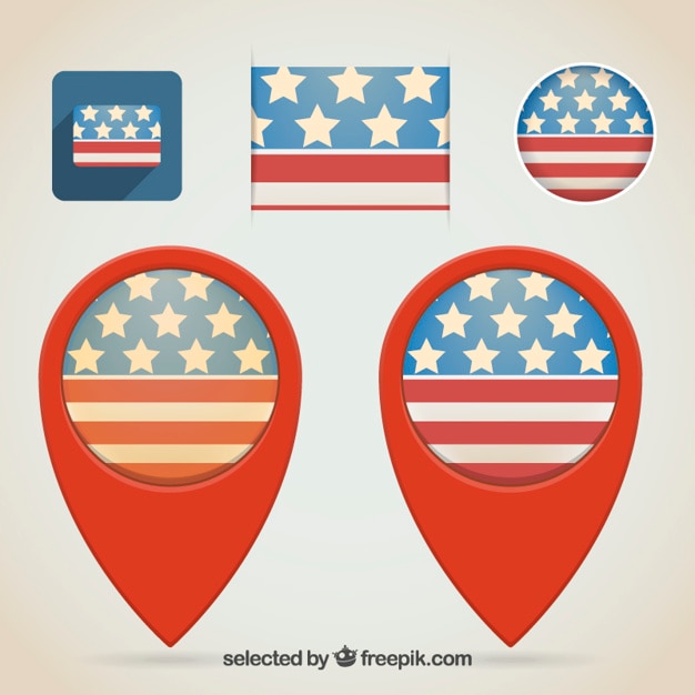 Amerikaanse badges