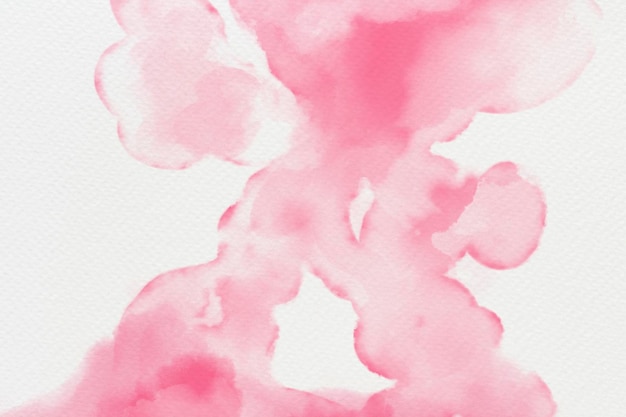 Aquarel achtergrond vector in roze abstracte stijl