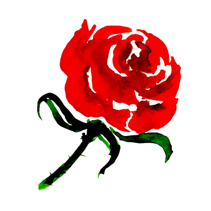 Gratis Vector aquarel lente bloemen