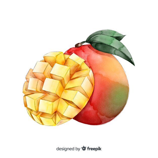 Aquarel mango