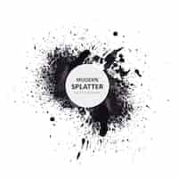 Gratis vector aquarel moderne splatter achtergrond