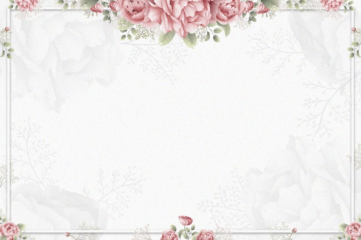 Gratis Vector aquarel rozen achtergrond
