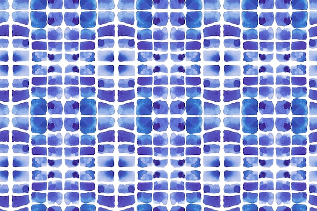 Aquarel shibori patroon stof