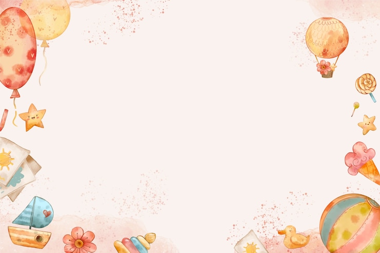 Gratis Vector aquarel wereld kinderdag achtergrond