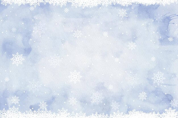 Aquarel winter achtergrond