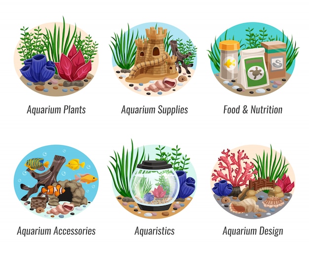 Aquariumcomposities instellen