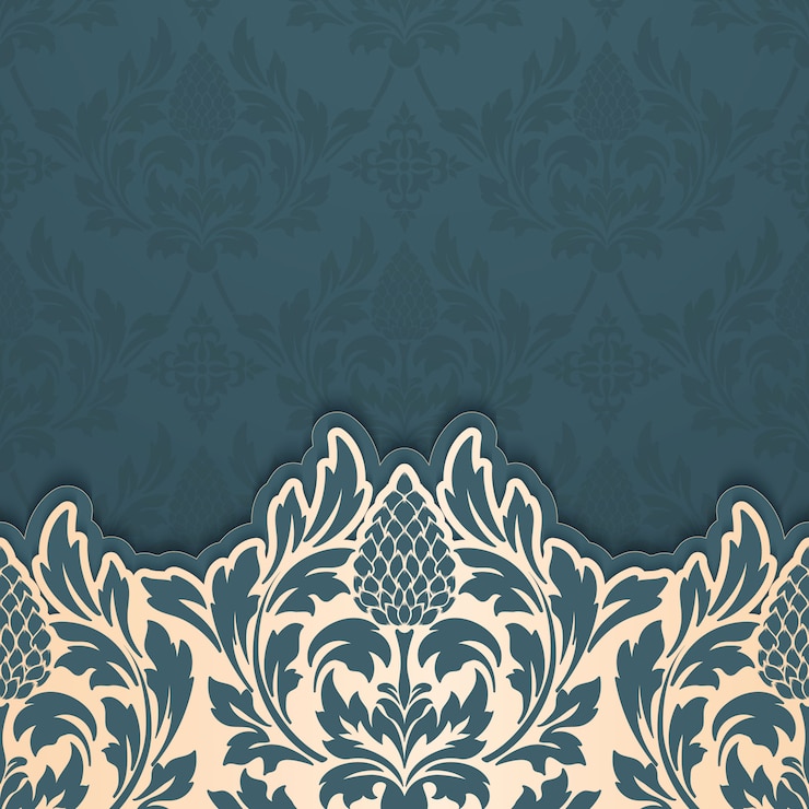 Gratis Vector arabesk decoratief brokaat