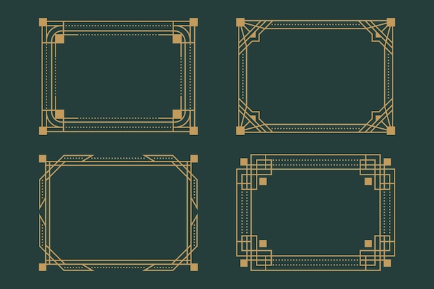 Art deco frame collectie