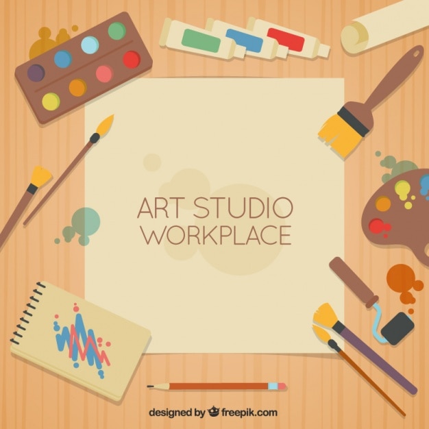 Art studio template