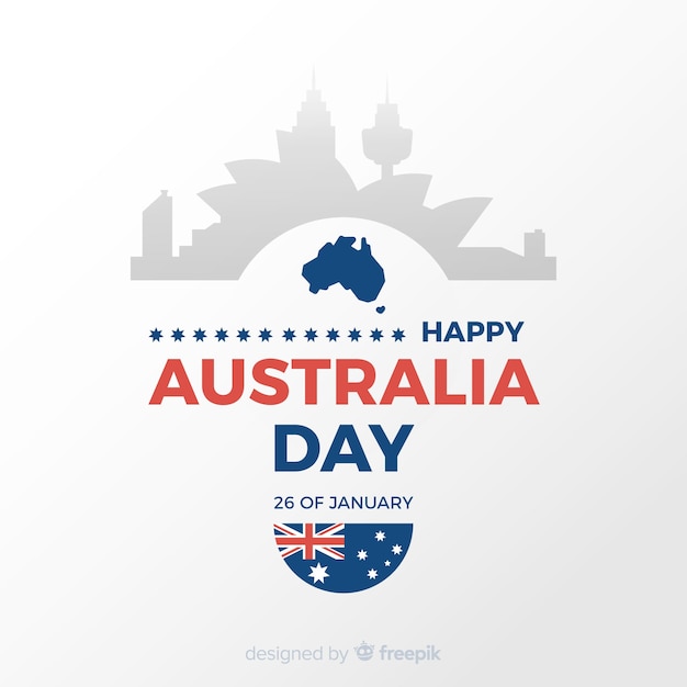 Australië dag achtergrond