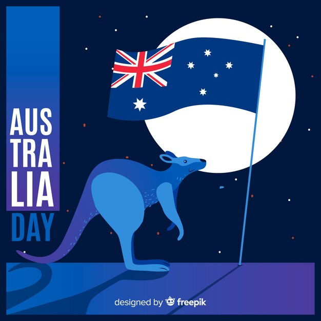 Australië dag achtergrond