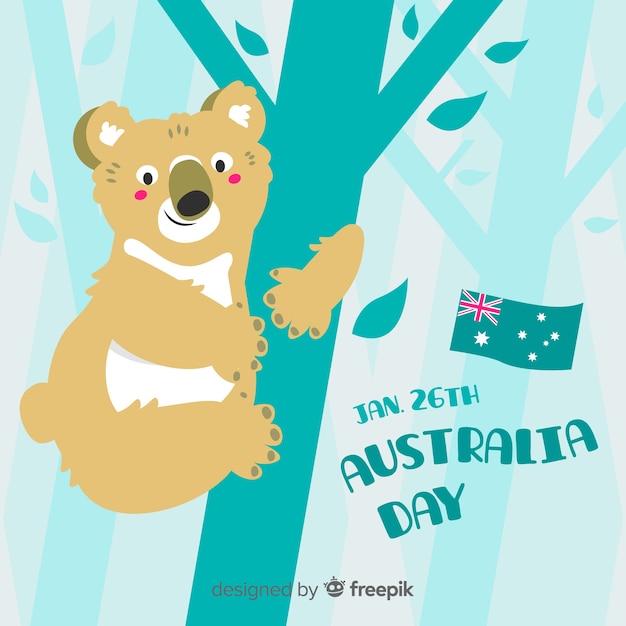 Australië dag achtergrond