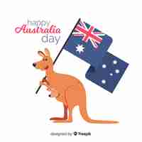 Gratis vector australië dag