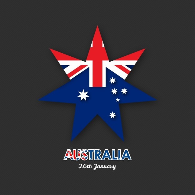 Australische vlag ster