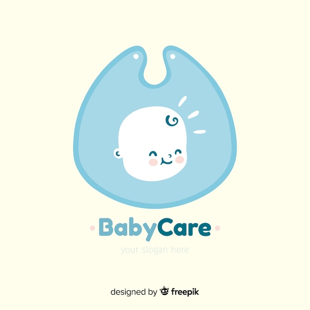 Gratis vector baby logo