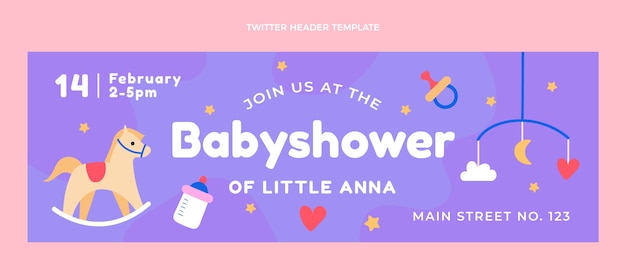 Babyshower twitter header