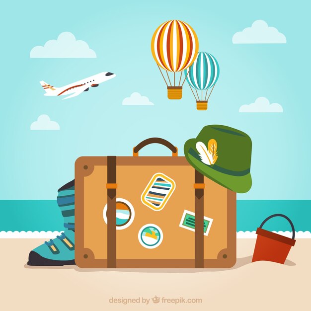 Bagage voor vakantie