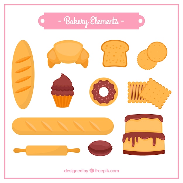 Bakery elementen collectie