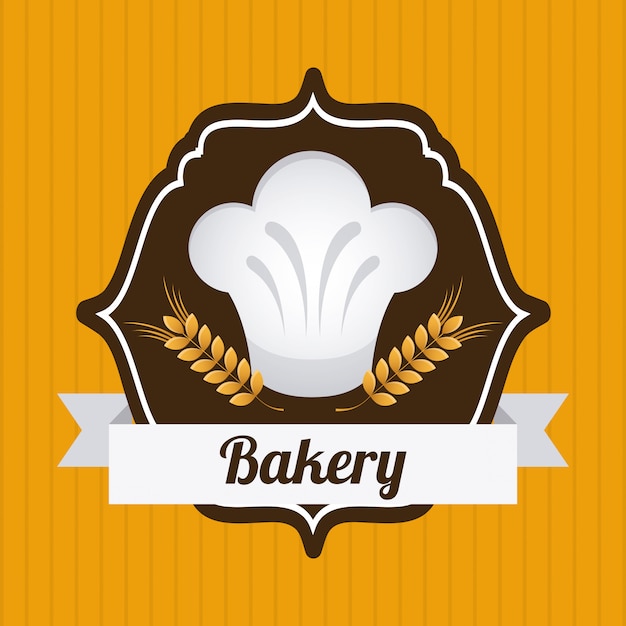 Gratis vector bakkerij eenvoudig element