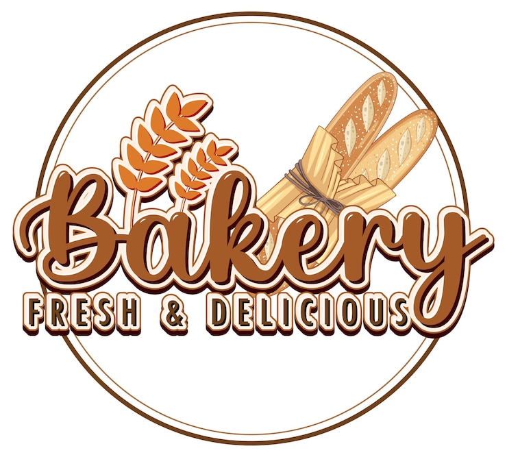 Gratis Vector bakkerij verse en heerlijke tekst voor spandoek- of posterontwerp