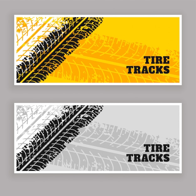 Band tracks banners grunge achtergrond