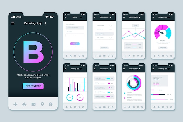 Bank app-interface