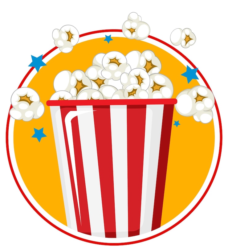 Gratis Vector bannerontwerp voor nationale popcorndag
