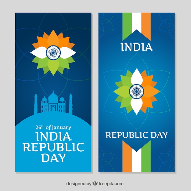 Banners pak indian republica dag