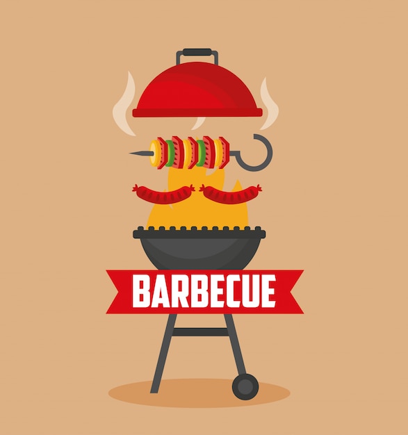 Gratis vector barbecue