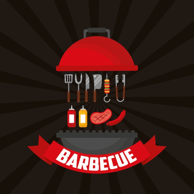 Gratis vector barbecue