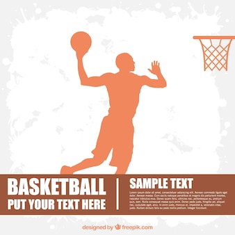 Basketbal vrije vector afbeelding