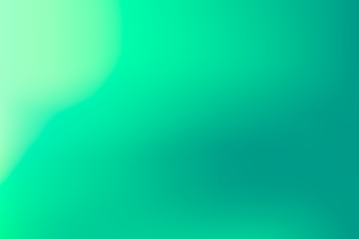 Gratis Vector behang in groene gradiënttonen