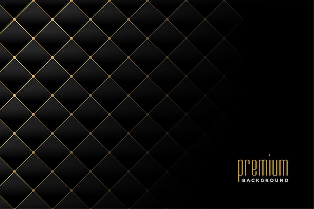 Gratis vector bekleding gouden luxe diamant patroon achtergrondontwerp
