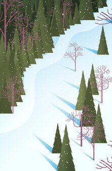Besneeuwde bergen winter vakantie ski resort concept mooie landschap achtergrond vertical