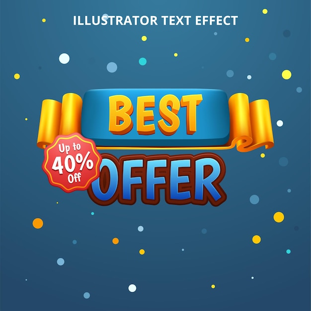 Gratis vector beste aanbieding moderne banner ontwerpsjabloon