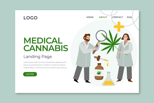 Bestemmingspagina voor medicinale cannabis